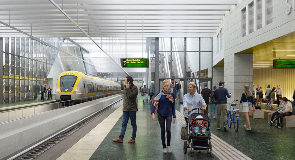 Installations techniques pour la gare centrale de