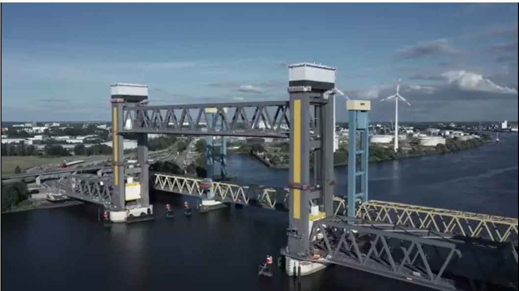 Control technology for one of the world’s largest lift bridges